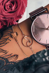 Kokosnussbaum-Lagenarmband